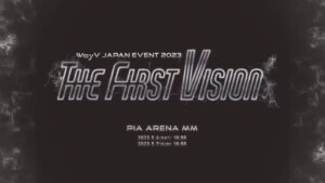 WayV JAPAN EVENT 2023 ‘The First Vision’　VJ制作 - SHOWMOV inc.